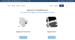 Desktop Screenshot of macblowouts.com